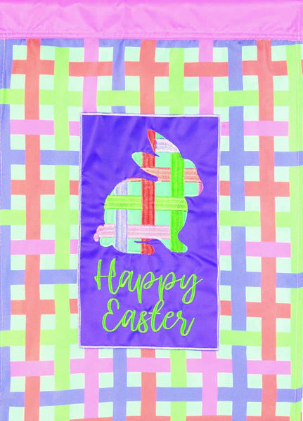 Garden Flag Happy Easter Polyester 13x18