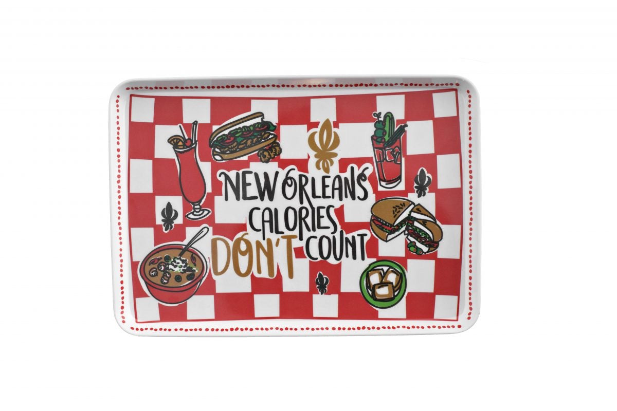 New Orleans Calories Don’t Count Snack Tray