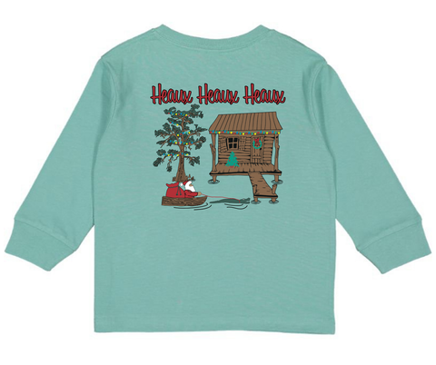 Cajun Santa Kids T Shirt Sweatshirt