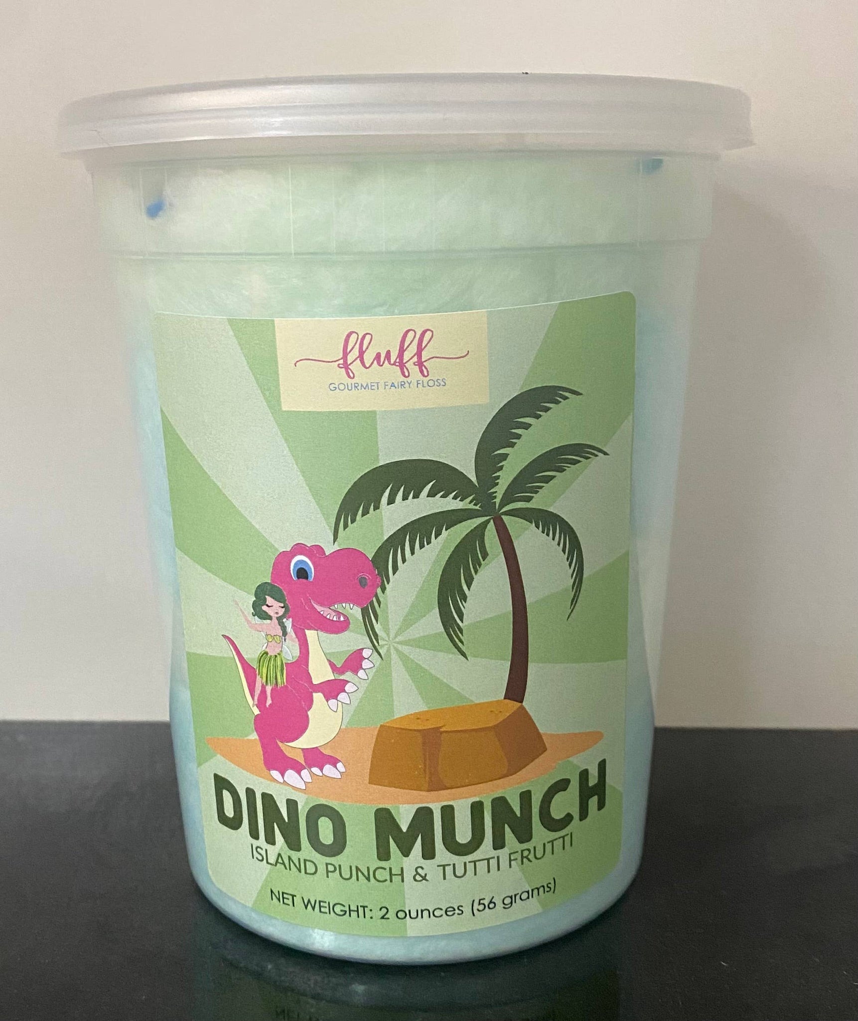 Dino Munch Fluff Gourmet Cotton Candy