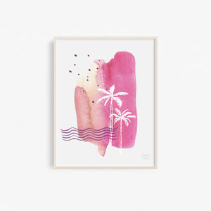 Palm Trees - Nature Art Print