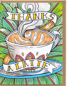 Thanks A Latte Card
