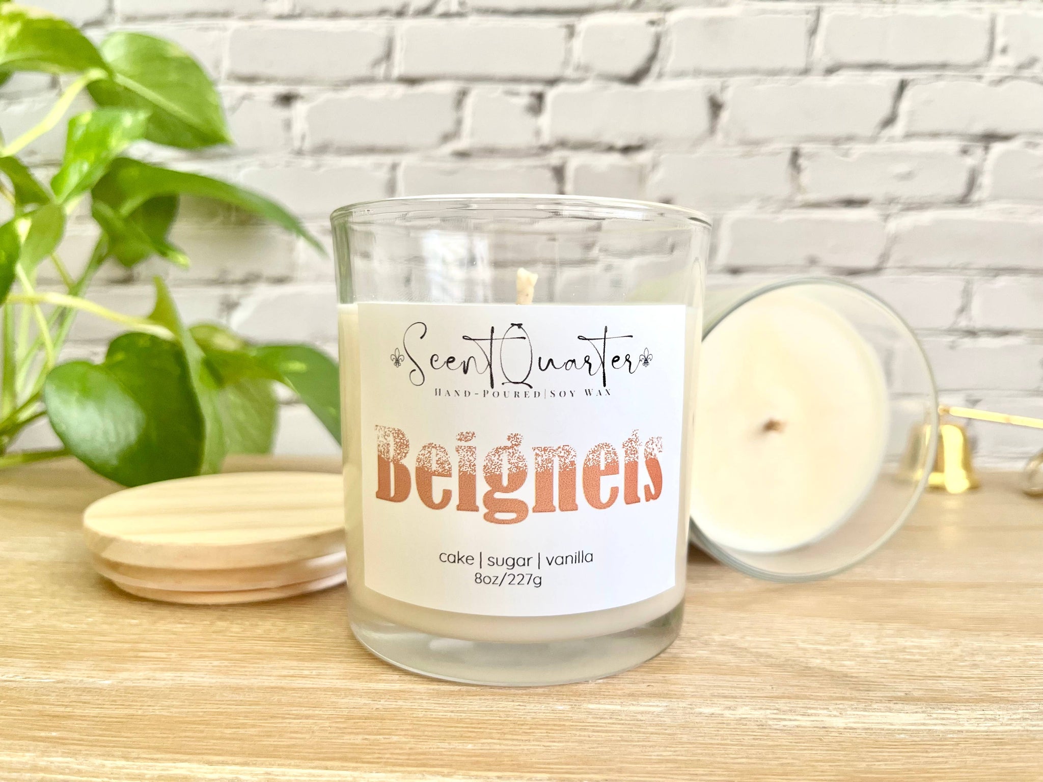 Beignets Scented Soy Wax Candle