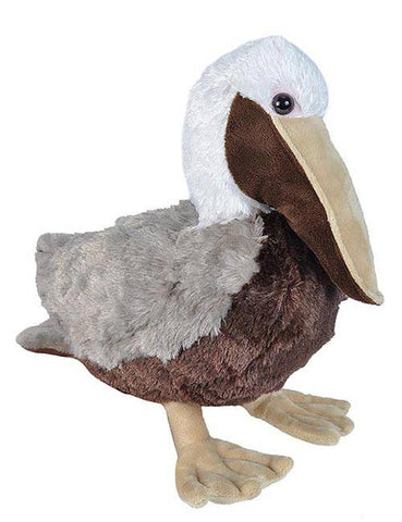 Brown Pelican Stuffed Animal - 12"