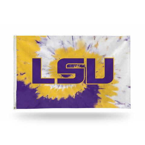 LSU Tigers Tie Die Design 3' x 5' Premium Banner Flag