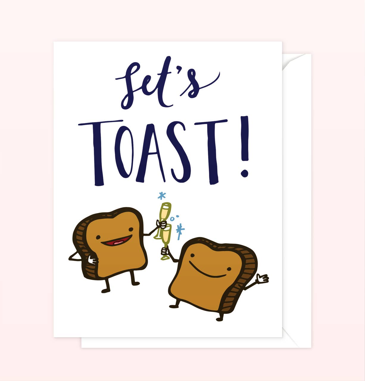 Let's Toast Greeting Card