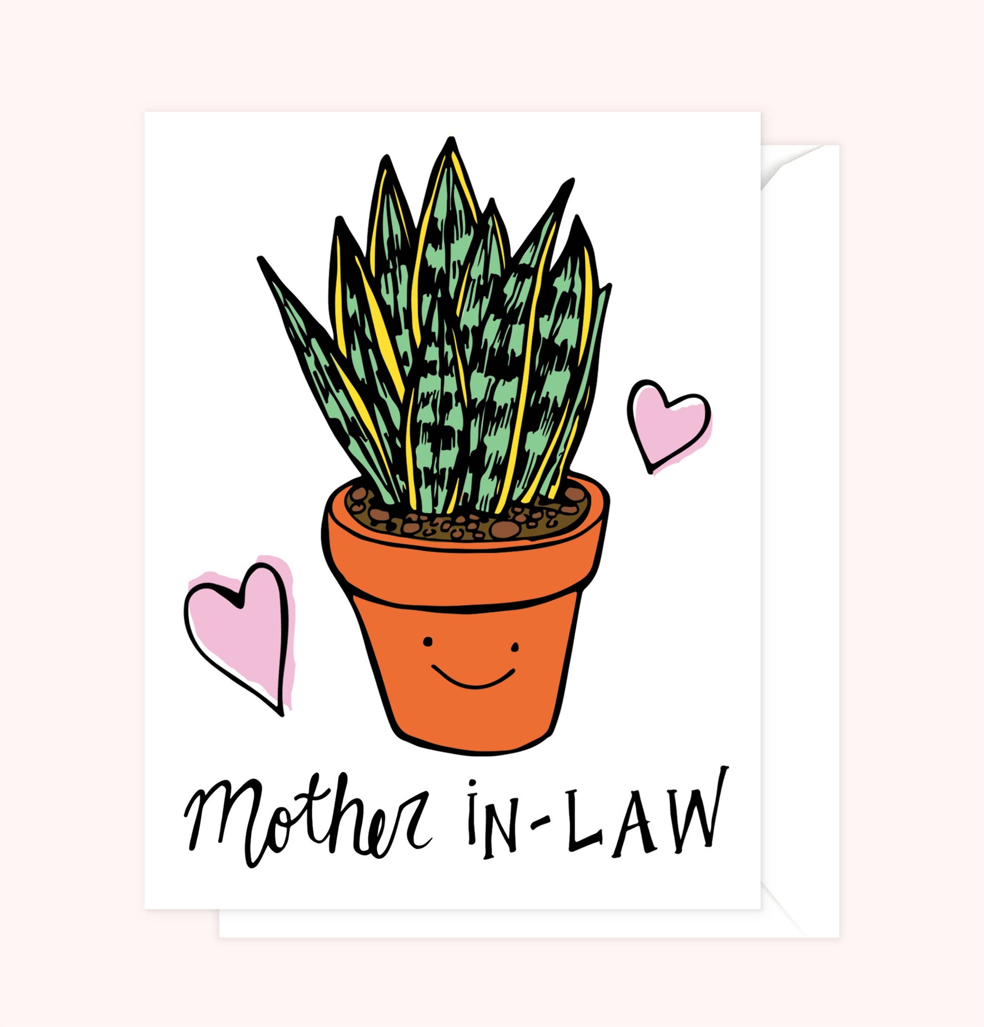 MIL "Mother in Law's Tongue" Plant Greeting Card