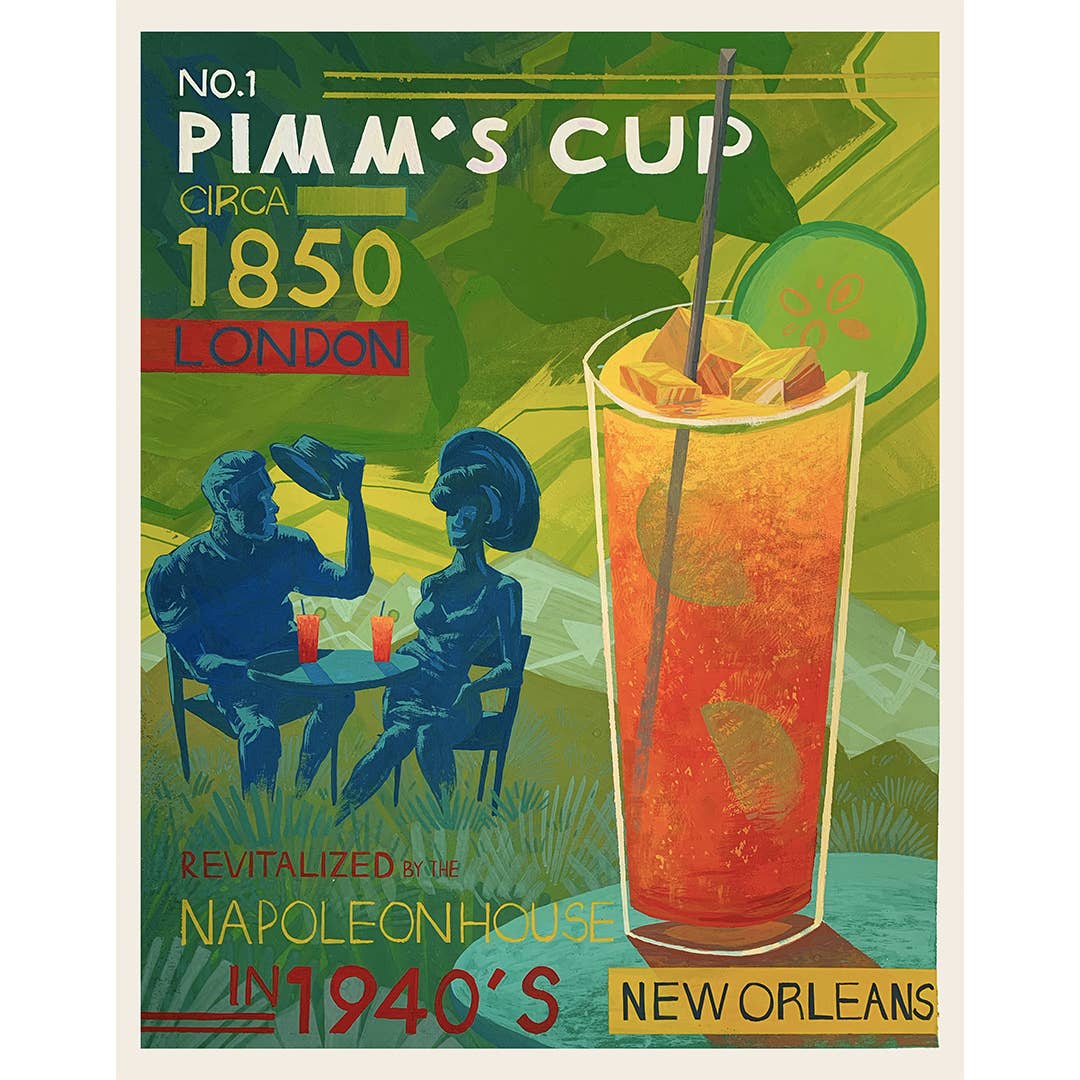 Pimms Cup Art Print