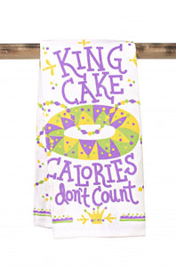Kitchen Towel - King Cake Calories