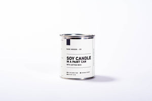 Paint Can Soy Candle | Dark Woods