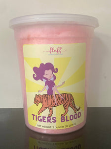 Tigers Blood Fluff Gourmet Cotton Candy