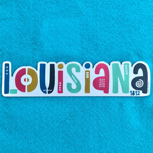 Louisiana 1812 Bumper Sticker