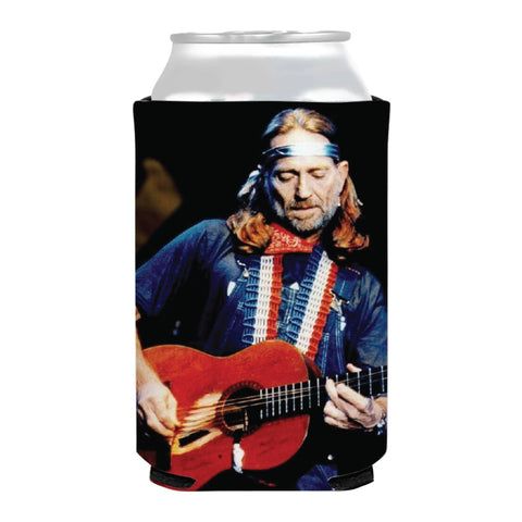 Willie Nelson Photo Country Music - Full Color Can Cooler