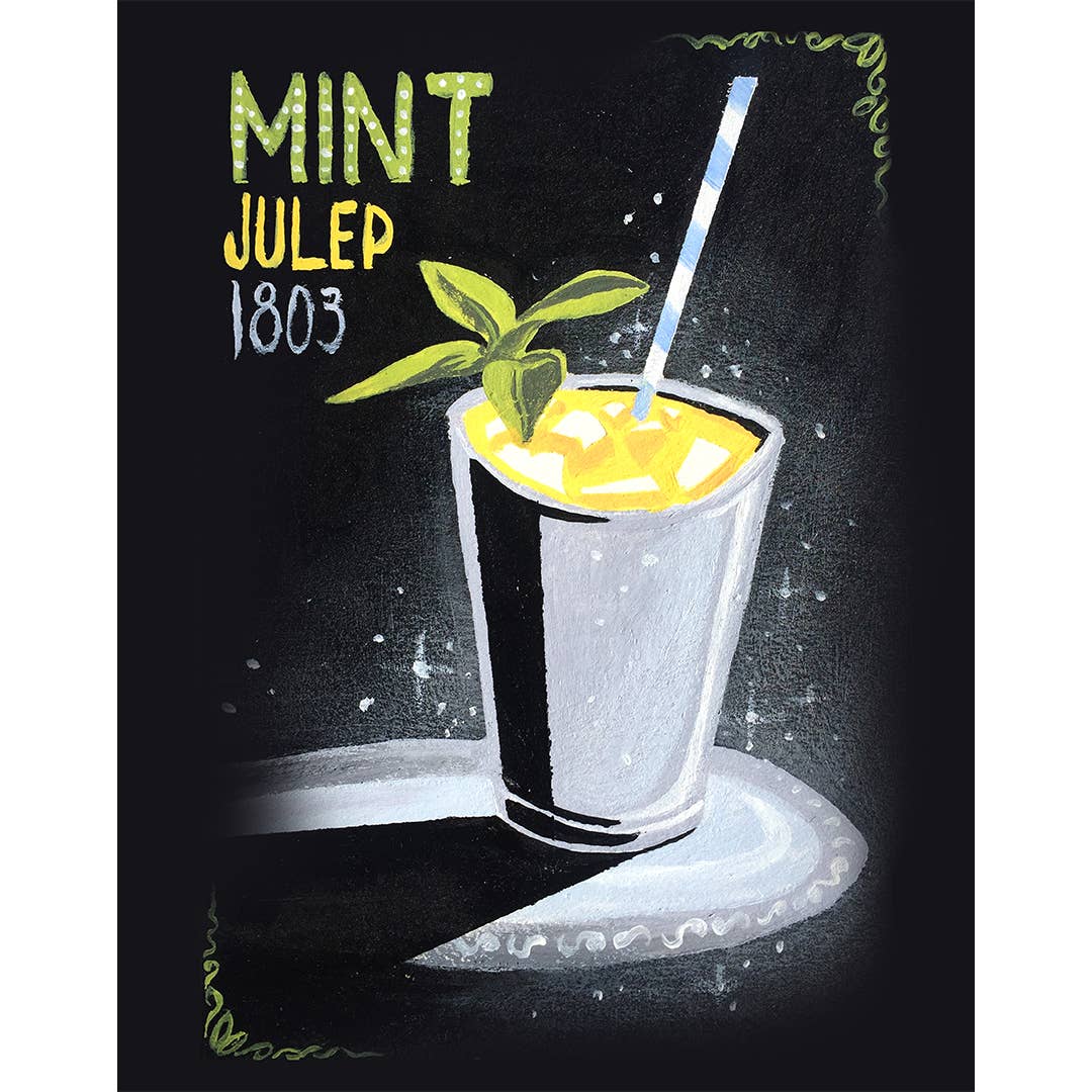 Mint Julep 8x10 Art Print