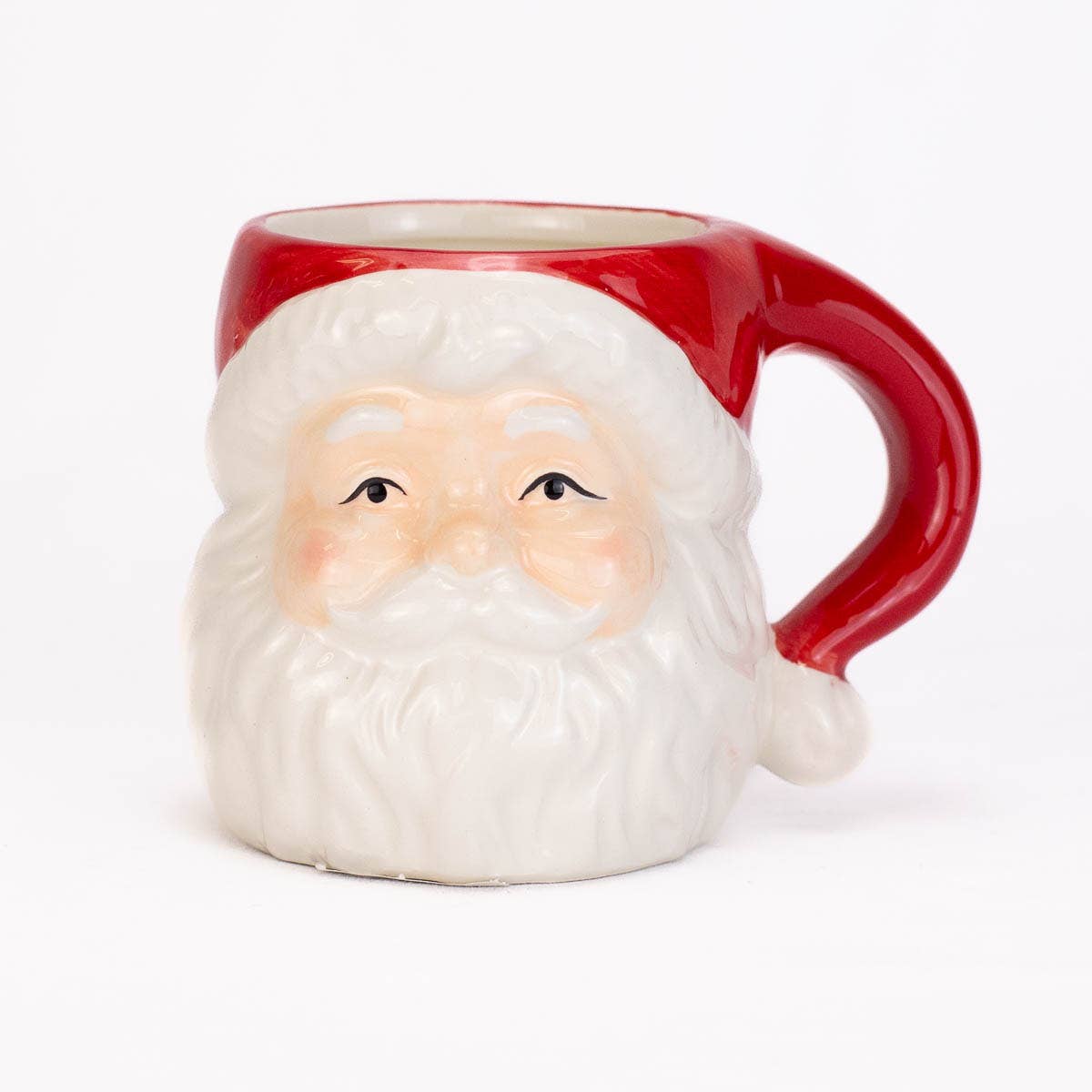 Santa Mug   Red/White   14.5 oz