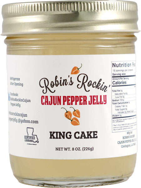 Robin's Rockin' Cajun King Cake Pepper Jelly