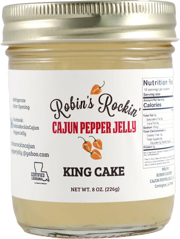 Robin's Rockin' Cajun King Cake Pepper Jelly