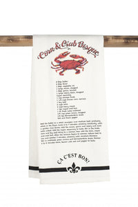 Ca C’est Bon Corn Crab Bisque Kitchen Towel