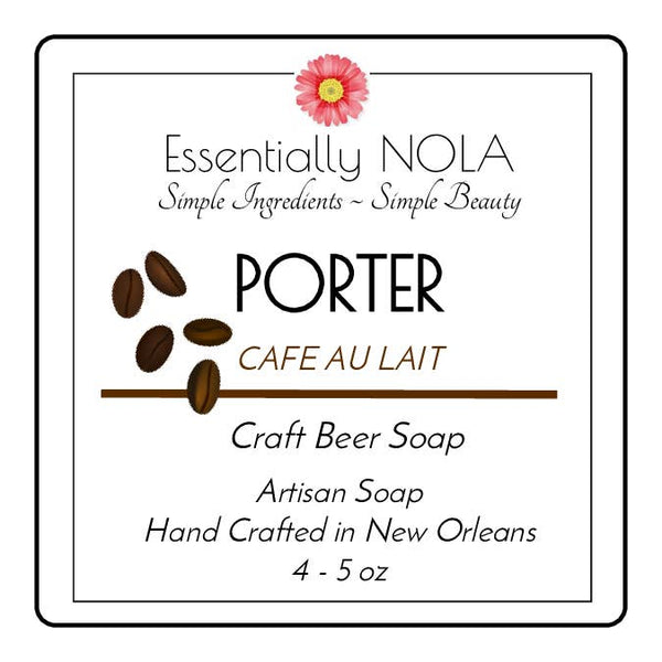 Porter Cafe Au Lait Craft Beer Soap