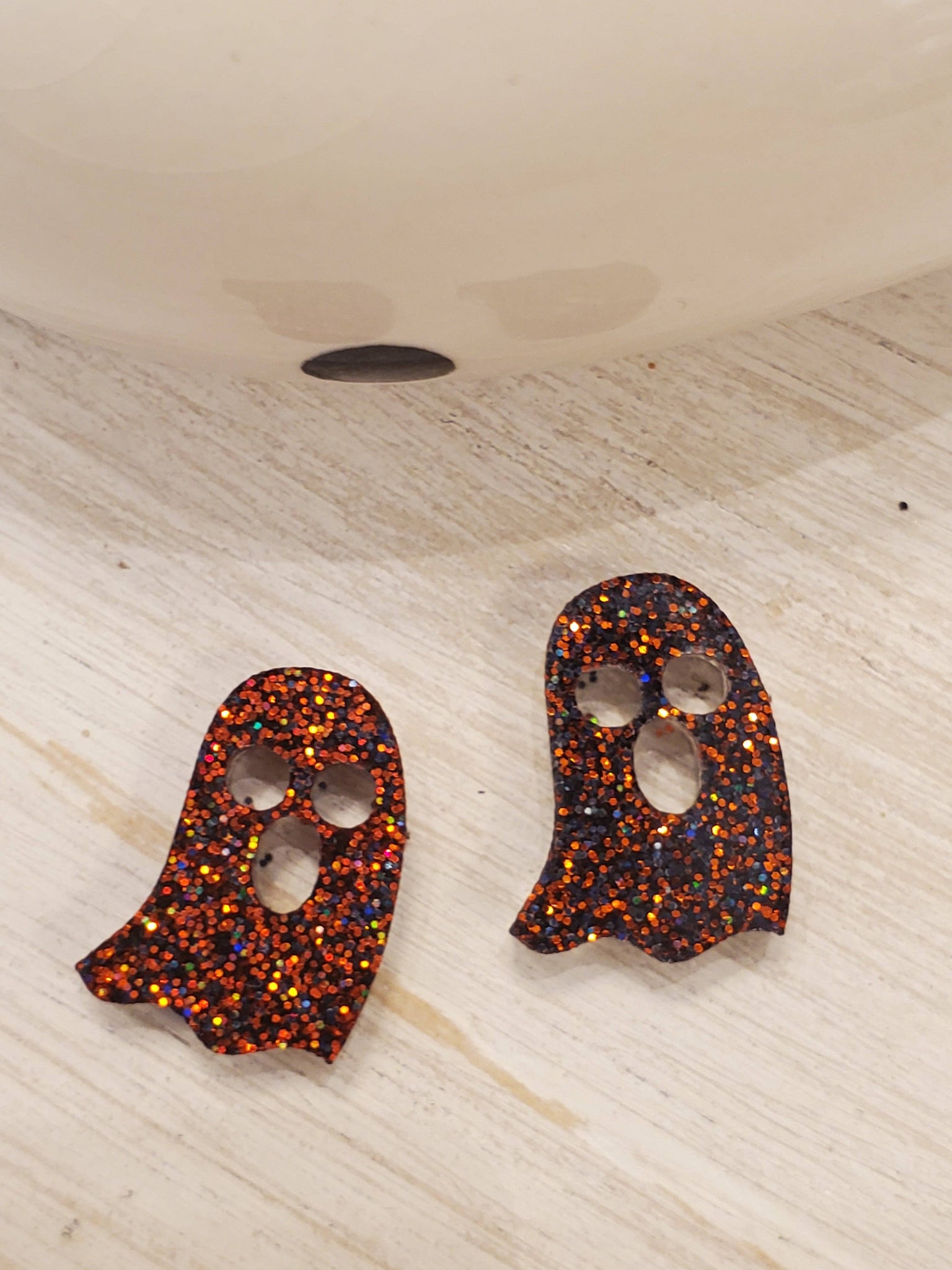 Halloween Ghost Earrings Small Studs