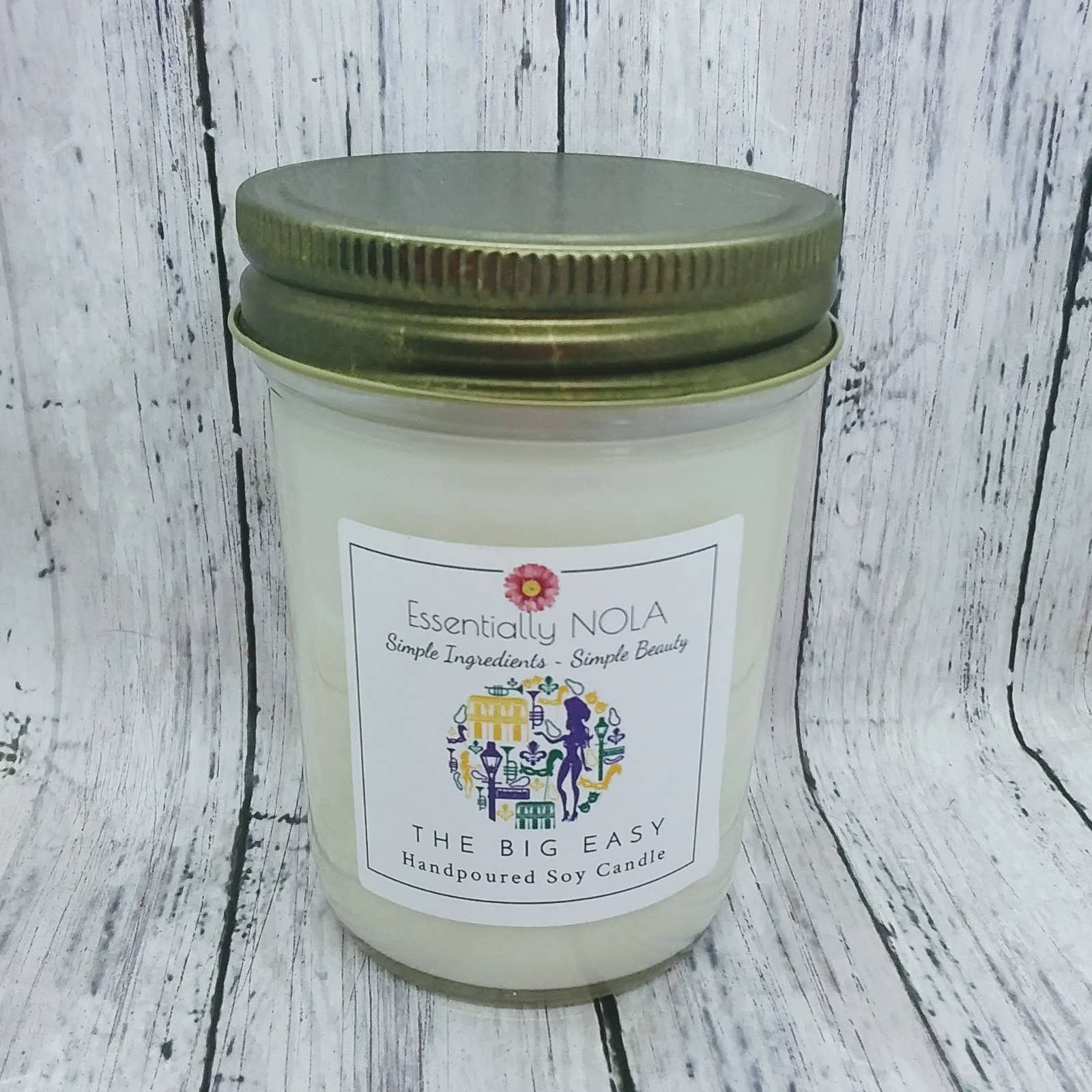 Big Easy bergamot/ylang-ylang Soy Candle