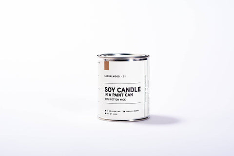 Paint Can Soy Candle | Sandalwood