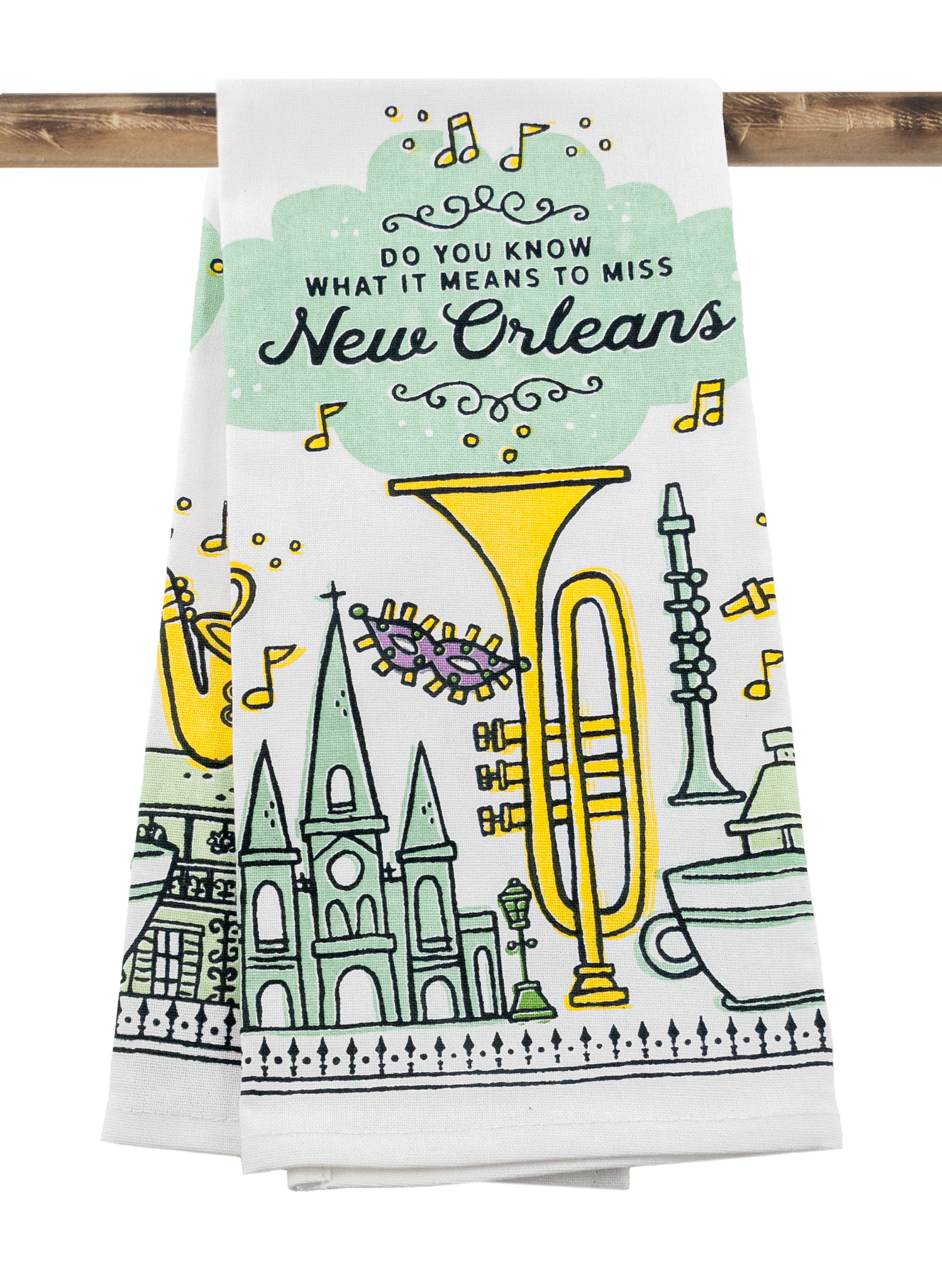 Kitchen Towel - Do You Know What It Means to Miss New Orleans