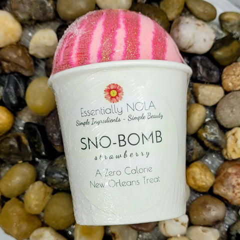 Bath Bomb - Sno-Bombs Strawberry