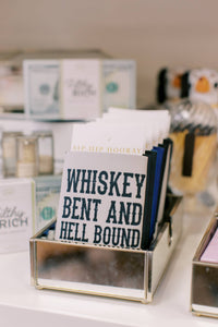 Whiskey Bent and Hell Bound Western Full Color Can Cooler