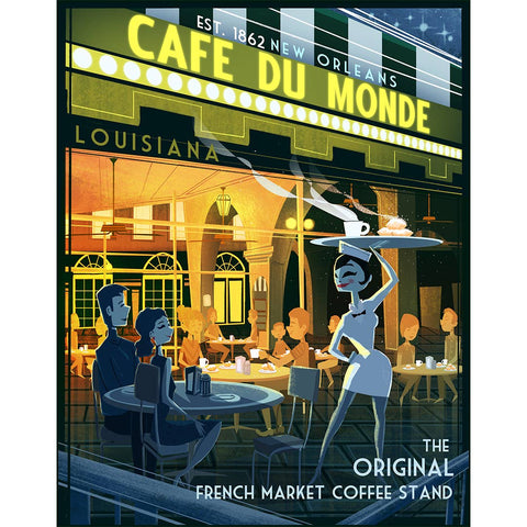 Cafe Du Monde 11x14 Art Print