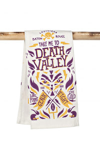 Death Valley LSU Kitchen Tea Towel