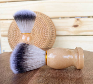 Shave Brush, 100% Badger Hair, wooden handle