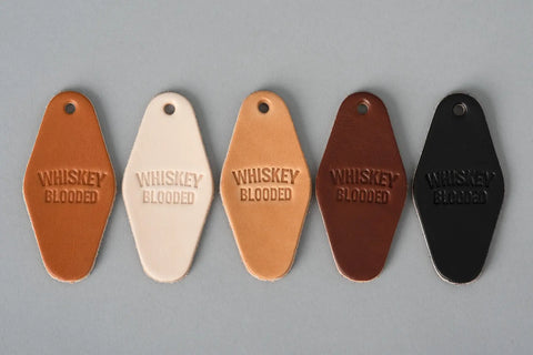 Leather Motel Key Tag | Whiskey Blooded