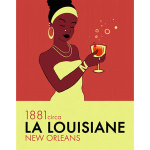 La Louisiane New Orleans Art Print