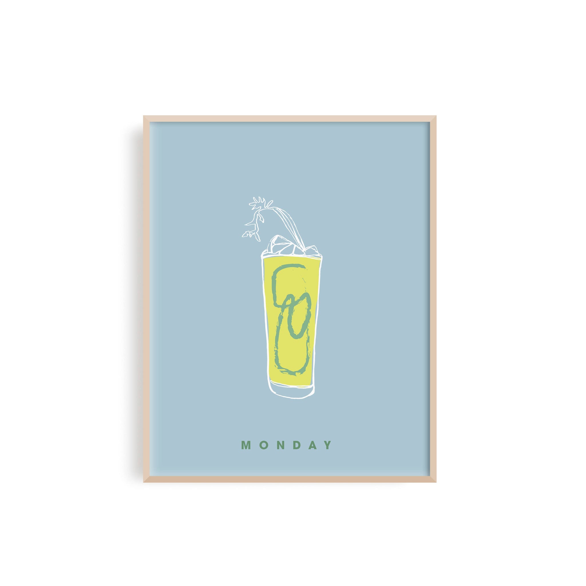 Bloody Mary Monday Cocktail - Kitchen and Bar Art Print