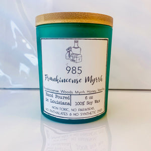 Frankincense and Myrrh Soy Holiday Candle