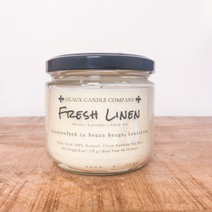 Fresh Linen Soy Candle