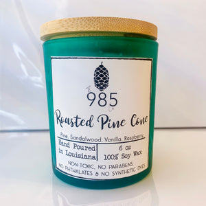 Roasted Pine Cone Soy Holiday Candle