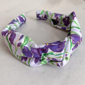 Iris Knot Headband