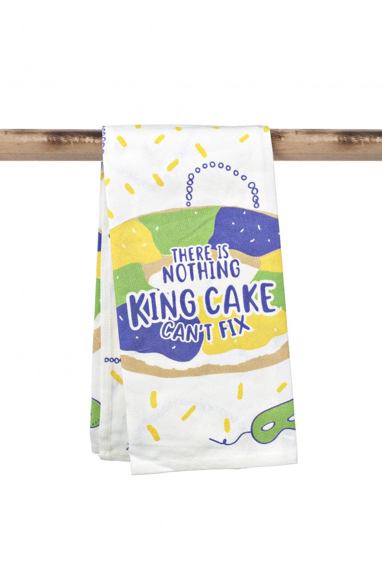 There is Nothing King Cake Can’t Fix Kitchen Towel