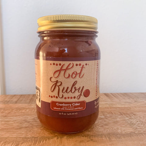 Hot Ruby Cranberry Cider 16oz