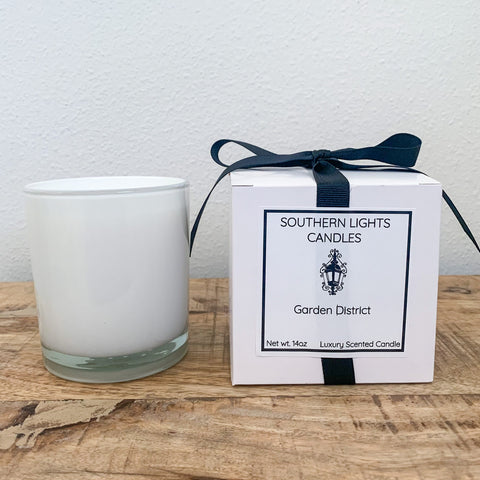 Garden District 14oz Lux Wood Wick Candle