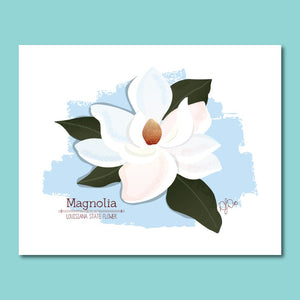Magnolia 8x10 Art Print