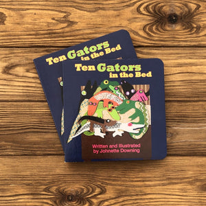 Ten Gators in the Bed Book By Johnette Downing